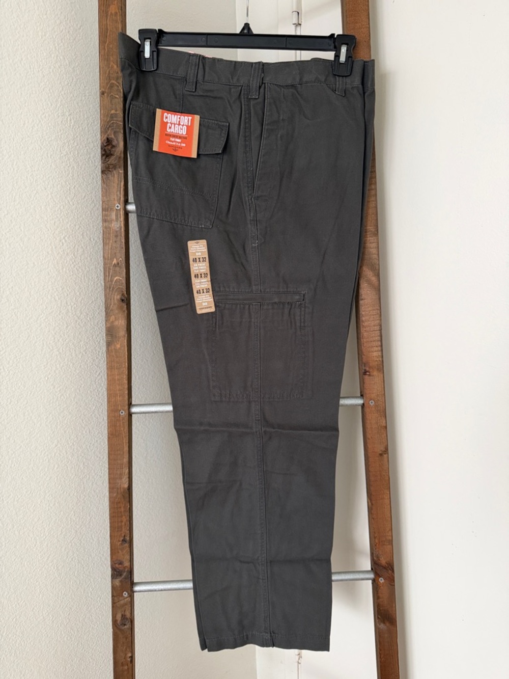 Dockers Men's Charcoal Cargo Pants